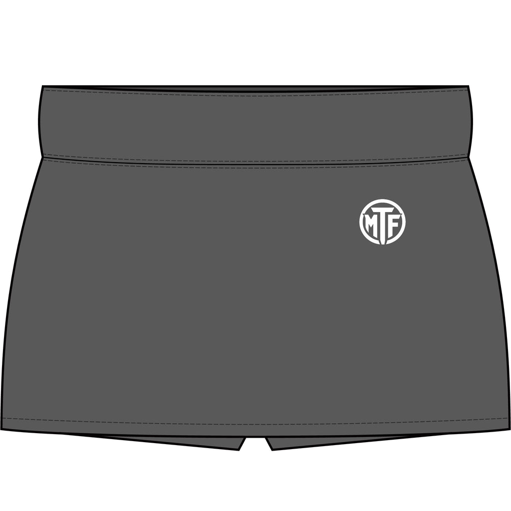Women's Repeat Skort – Athletic Tennis Skirt with "Always Becoming Moore" Waistband
