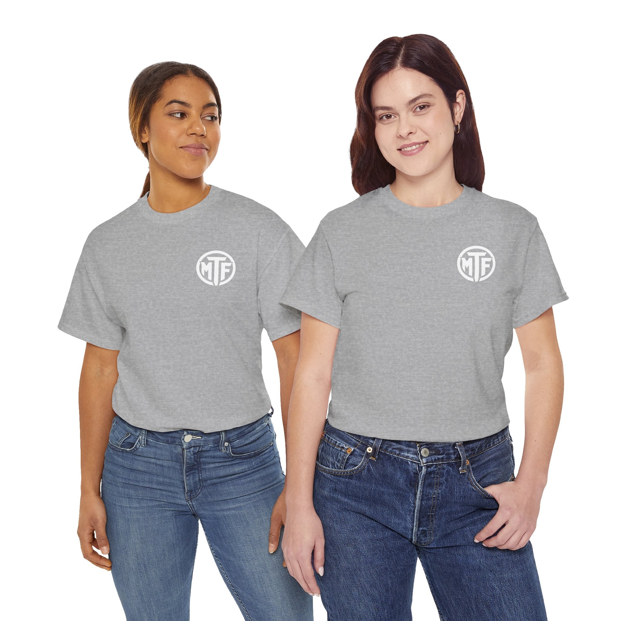 Moore Than Fitness Logo T‑Shirt — Gym Tee with MTF Emblem