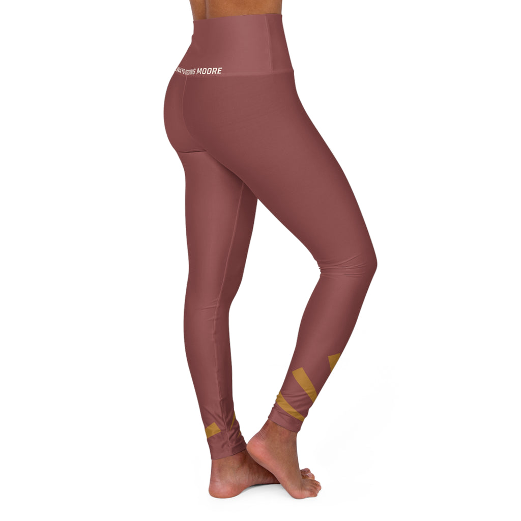 High-Waist Yoga Leggings — "Discipline in Body, Freedom in Mind" Sculpting Activewear