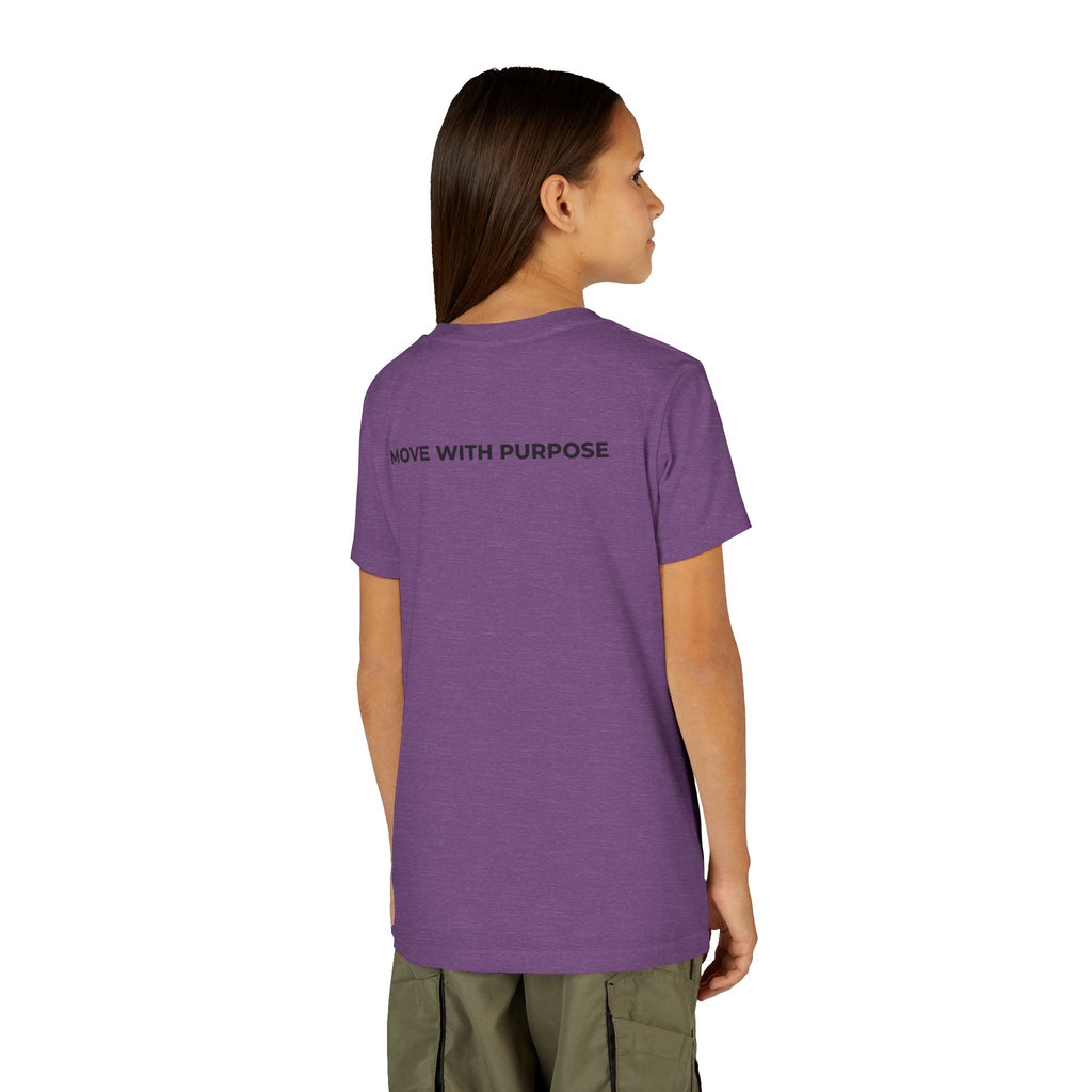 Youth Tee — Moore Than Fitness 'Become Moore' Logo Tee (Move With Purpose)