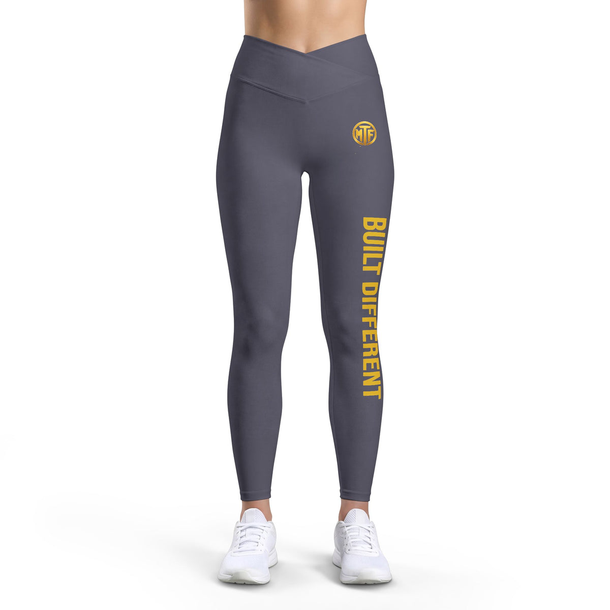Built Different Women’s Leggings — High-Waist Athletic Yoga Pants