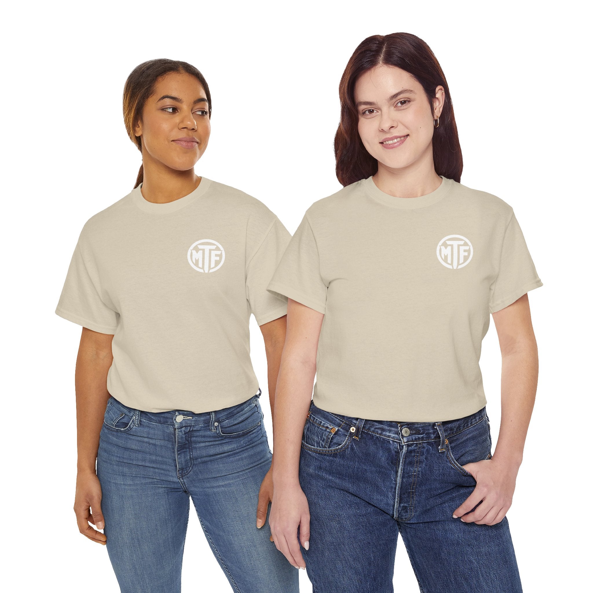 Moore Than Fitness Logo T‑Shirt — Gym Tee with MTF Emblem