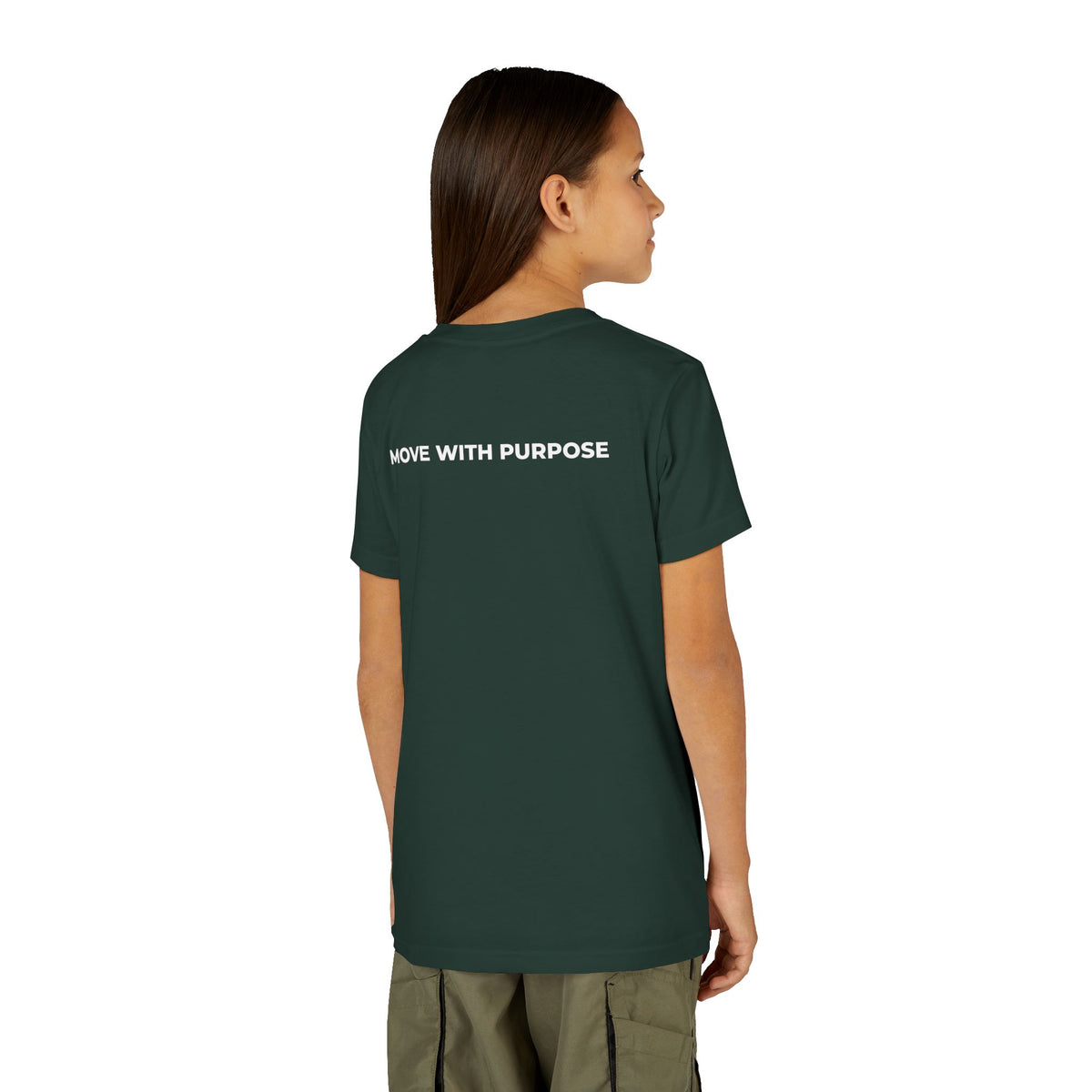 Youth Tee — Moore Than Fitness 'Become Moore' Logo Tee (Move With Purpose)