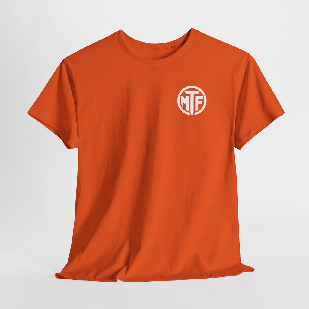 Moore Than Fitness Logo T‑Shirt — Gym Tee with MTF Emblem
