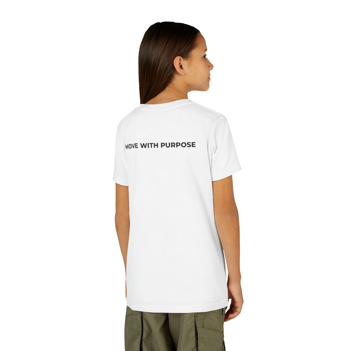 Youth Tee — Moore Than Fitness 'Become Moore' Logo Tee (Move With Purpose)
