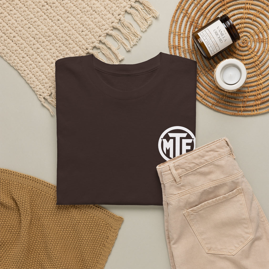 Moore Than Fitness Logo T‑Shirt — Gym Tee with MTF Emblem
