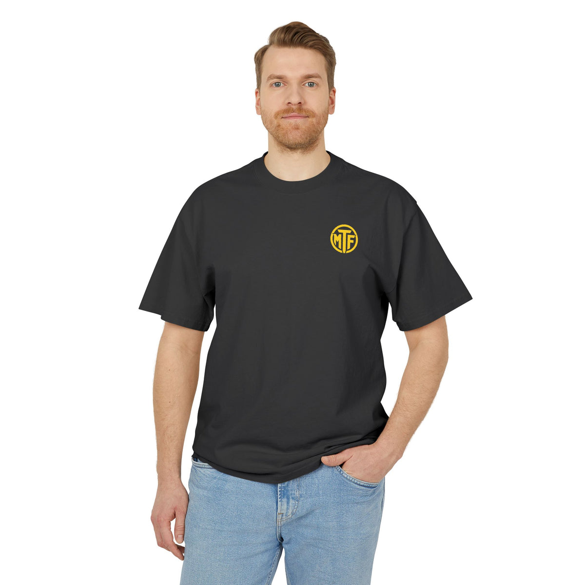 Become Moore Tee — 'Become Moore: Built in the Becoming' Motivational Crewneck