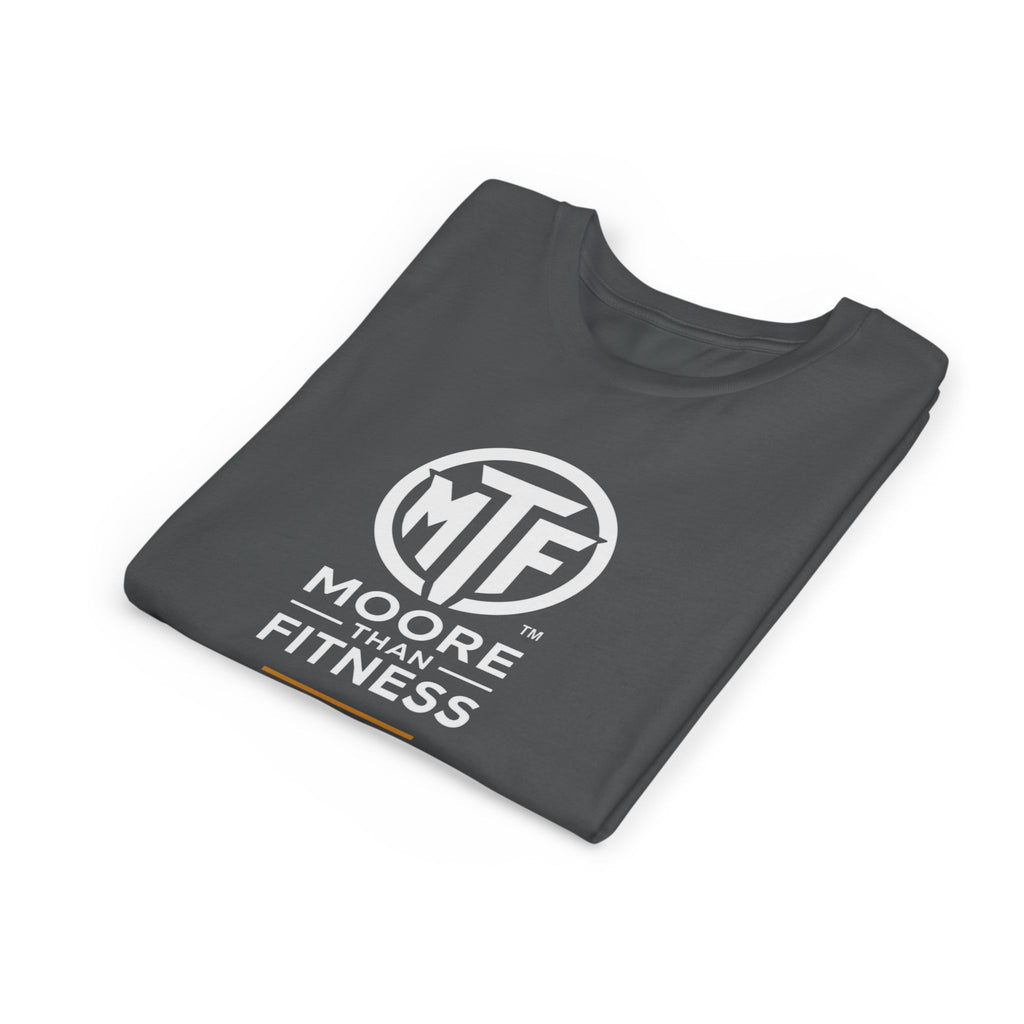 Youth Tee — Moore Than Fitness 'Become Moore' Logo Tee (Move With Purpose)