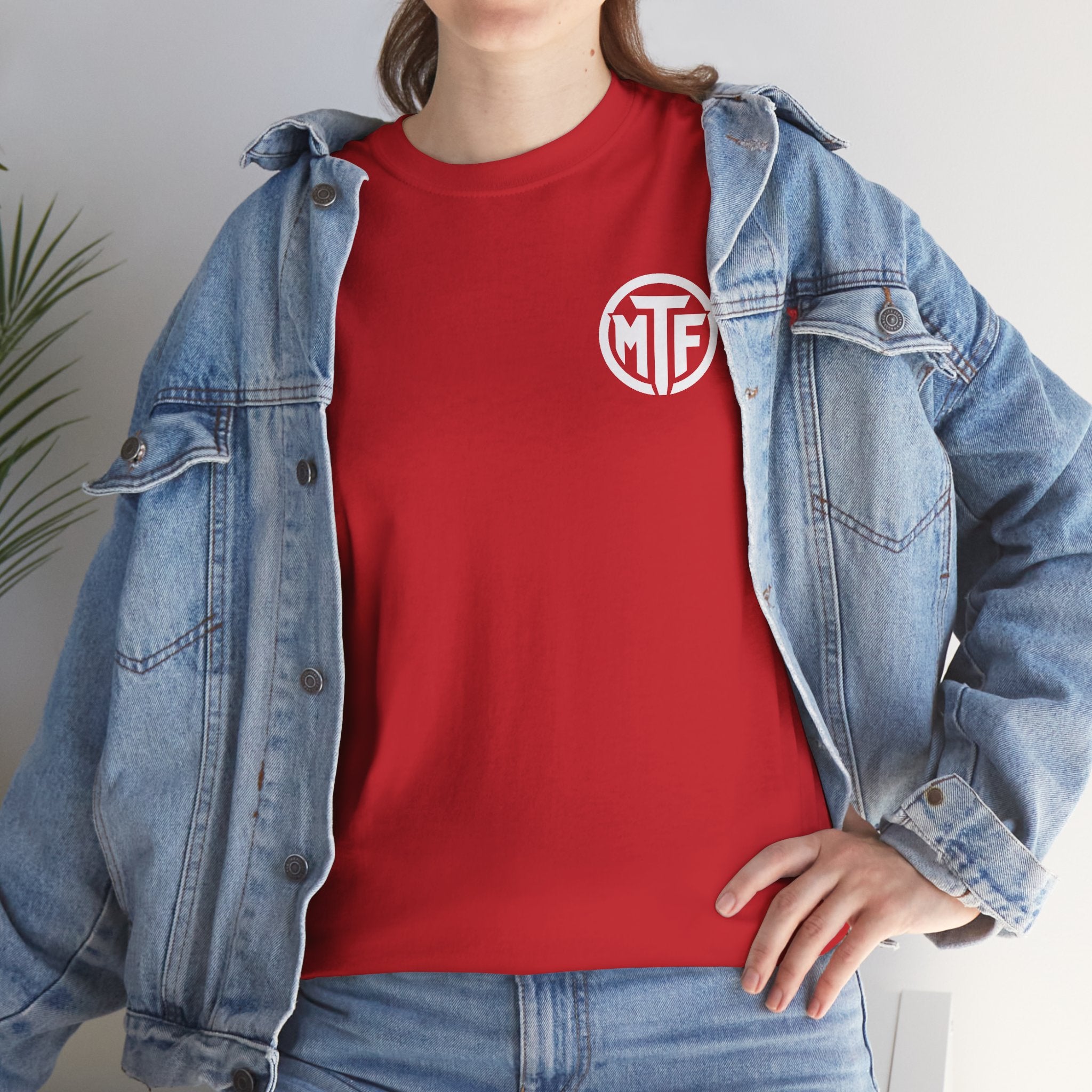 Moore Than Fitness Logo T‑Shirt — Gym Tee with MTF Emblem