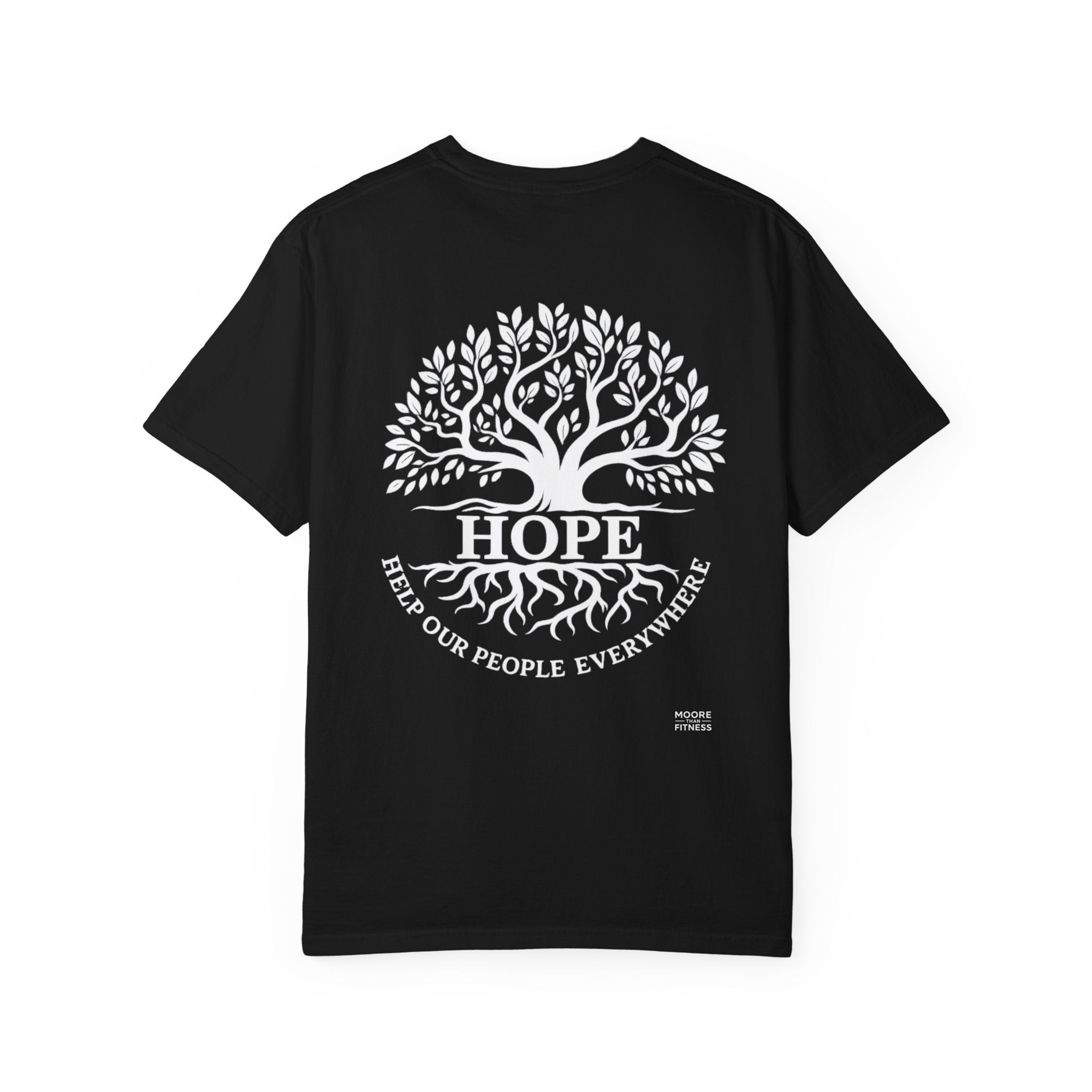 Hope Tree T-Shirt — "Help Our People Everywhere" Comfort Tee