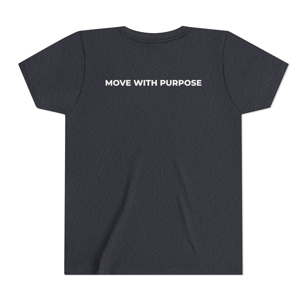 Youth Tee — Moore Than Fitness 'Become Moore' Logo Tee (Move With Purpose)