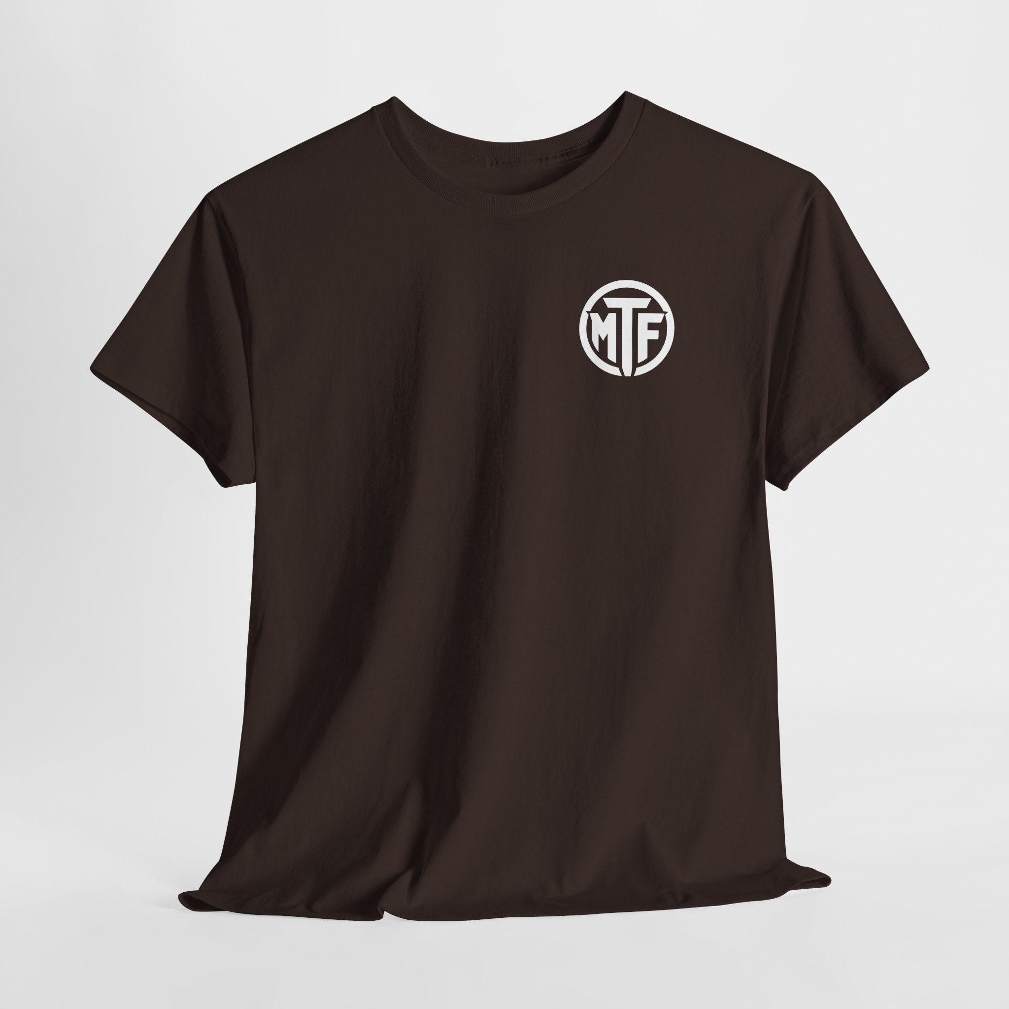 Moore Than Fitness Logo T‑Shirt — Gym Tee with MTF Emblem