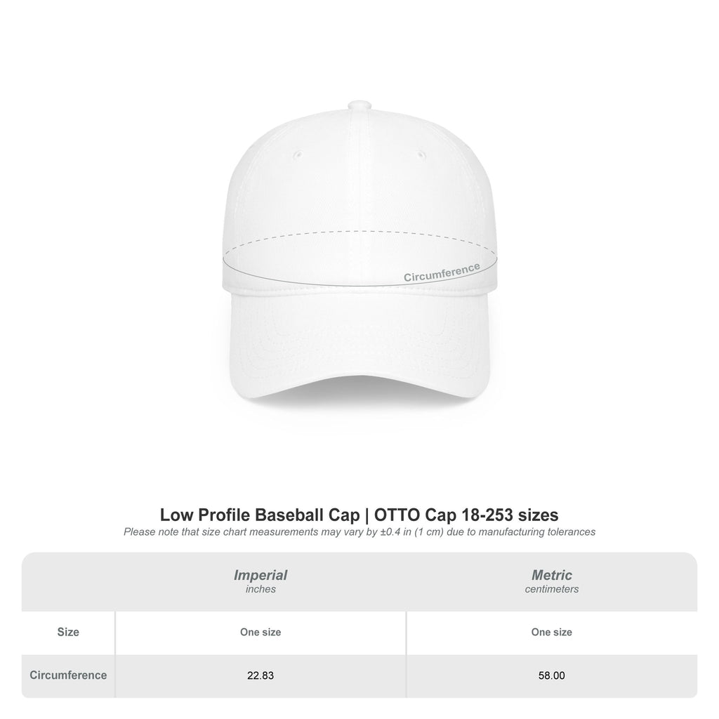 Moore Fitness Low Profile Baseball Cap – Embroidered MTF Logo