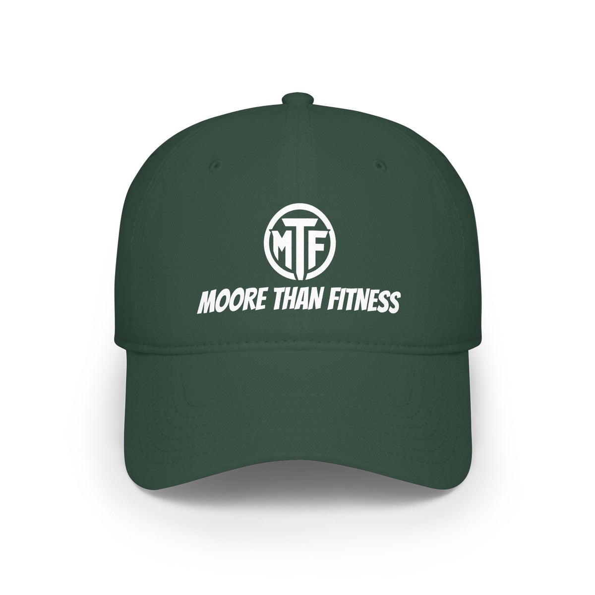 Moore Than Fitness Embroidered Low Profile Baseball Cap