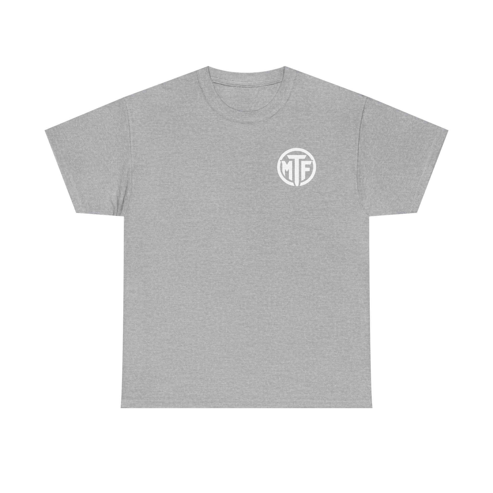 Moore Than Fitness Logo T‑Shirt — Gym Tee with MTF Emblem