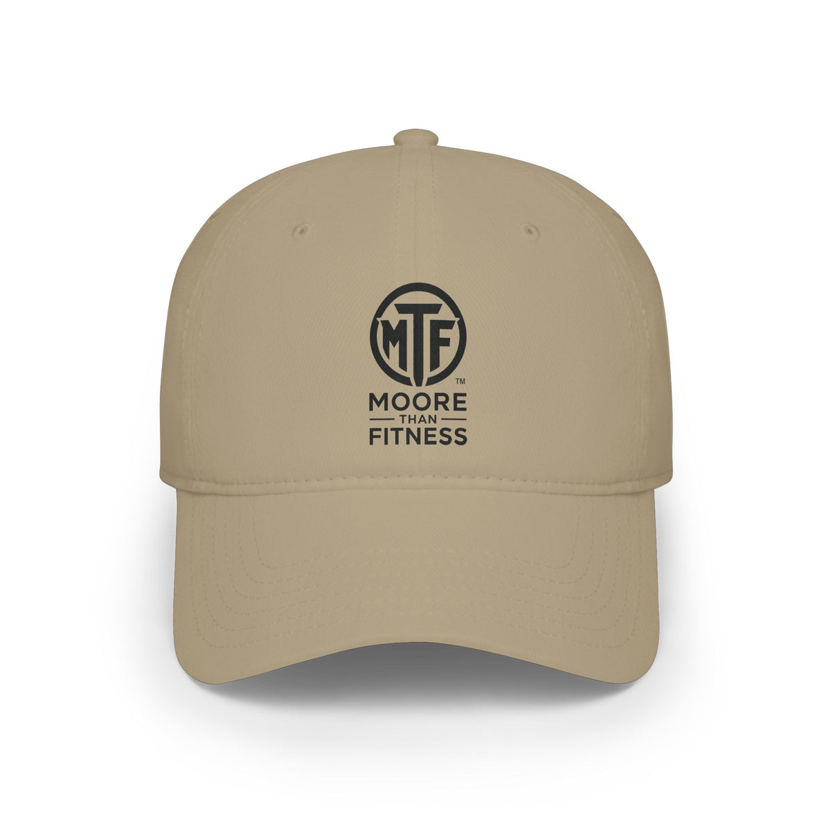 Moore Fitness Low Profile Baseball Cap — WTF Logo Embroidered Hat