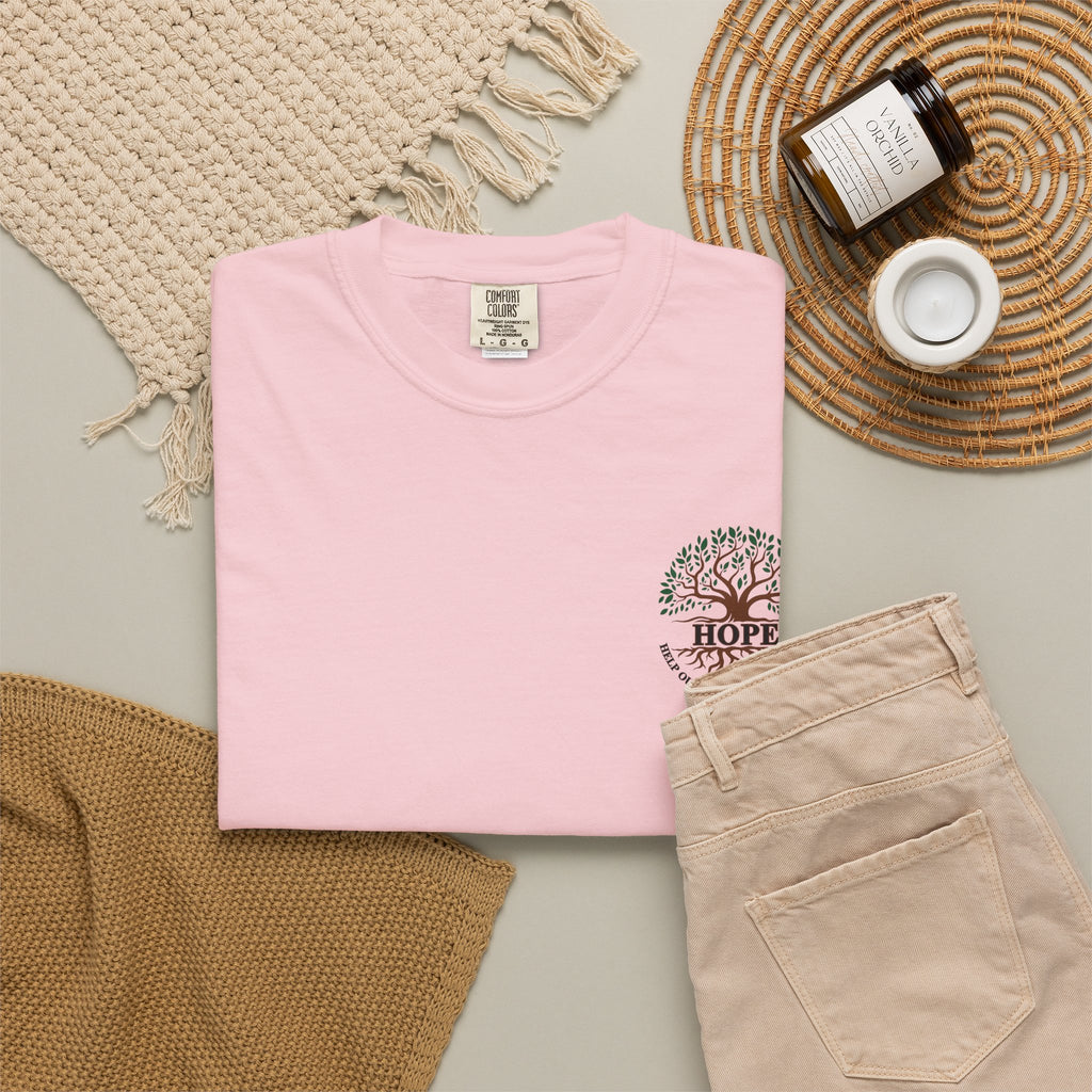 Hope Tree T-Shirt — "Help Our People Everywhere" Comfort Tee