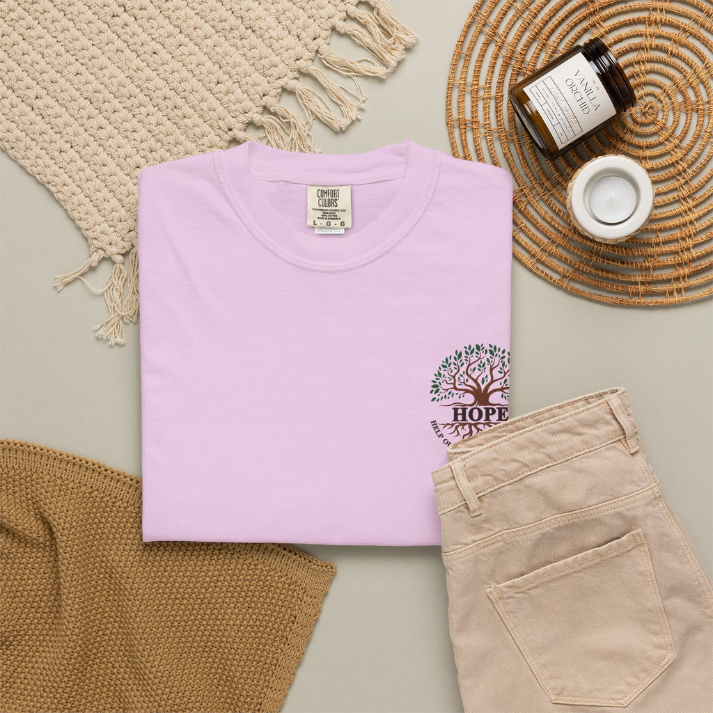 Hope Tree T-Shirt — "Help Our People Everywhere" Comfort Tee
