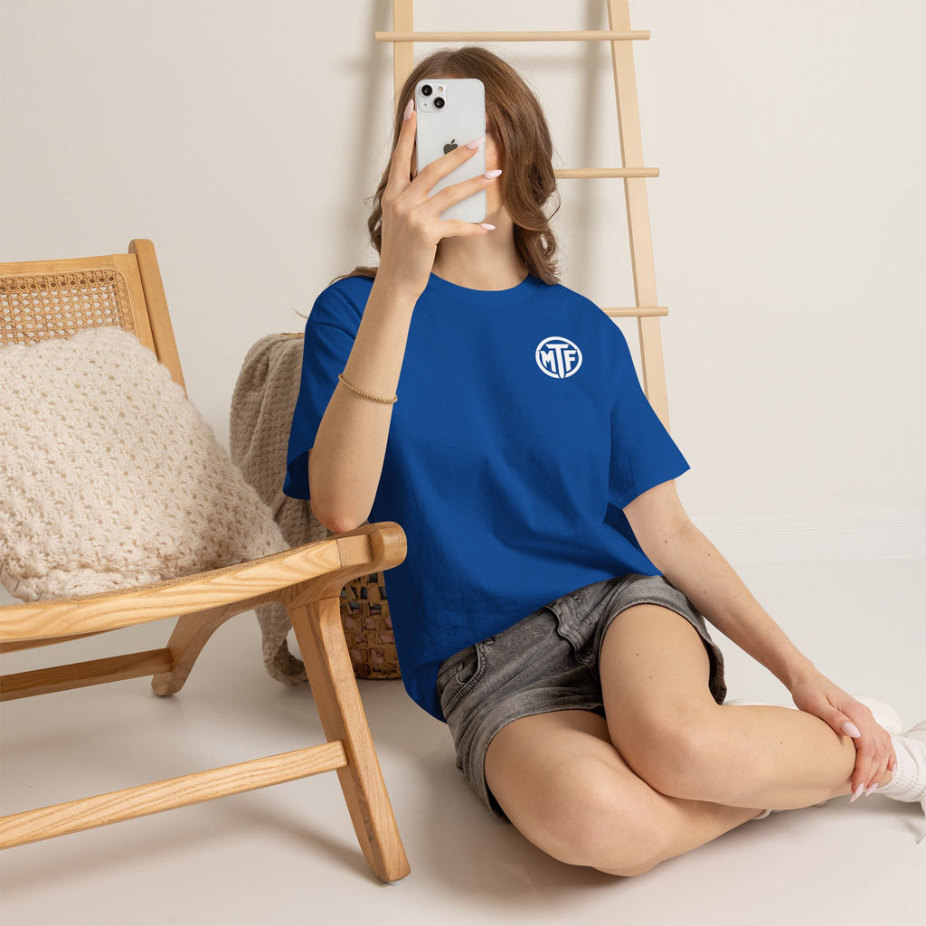 Moore Than Fitness Logo T‑Shirt — Gym Tee with MTF Emblem