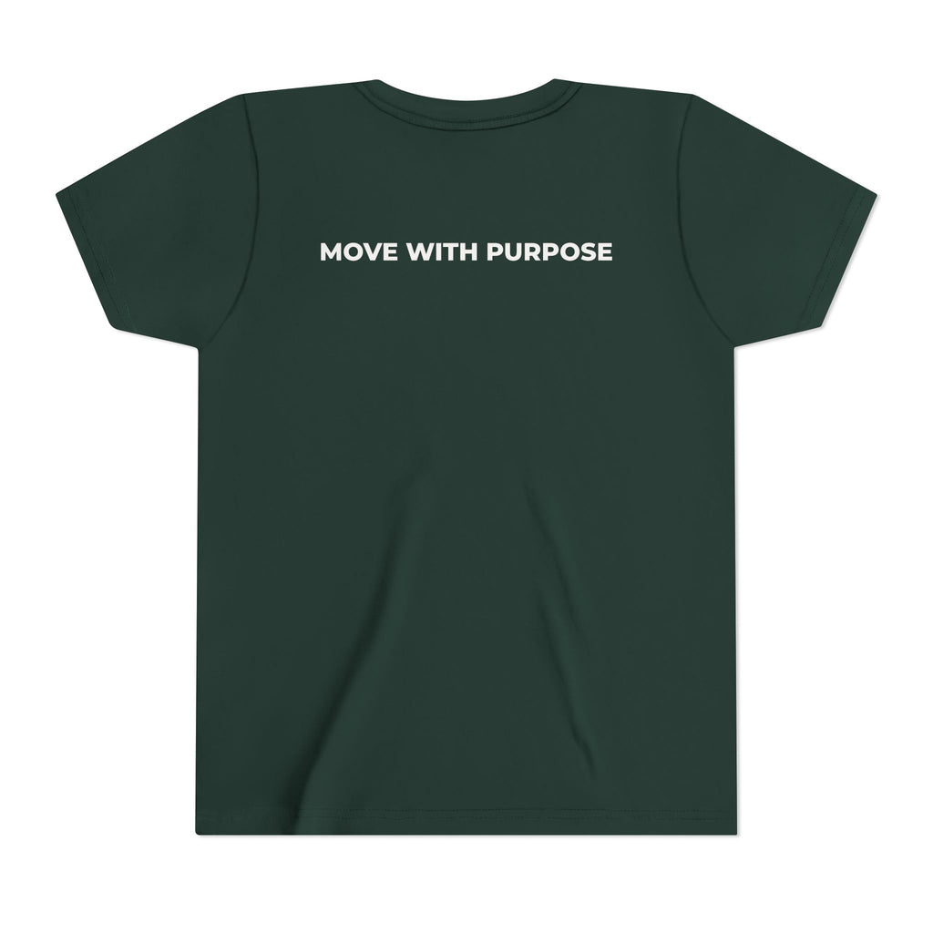 Youth Tee — Moore Than Fitness 'Become Moore' Logo Tee (Move With Purpose)