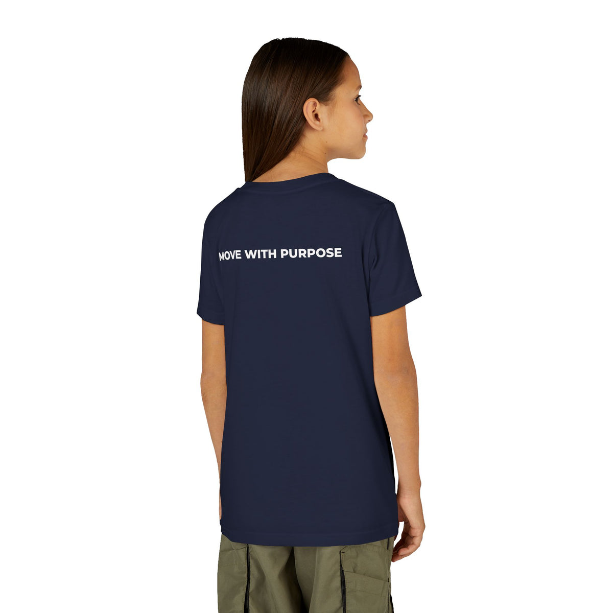 Youth Tee — Moore Than Fitness 'Become Moore' Logo Tee (Move With Purpose)
