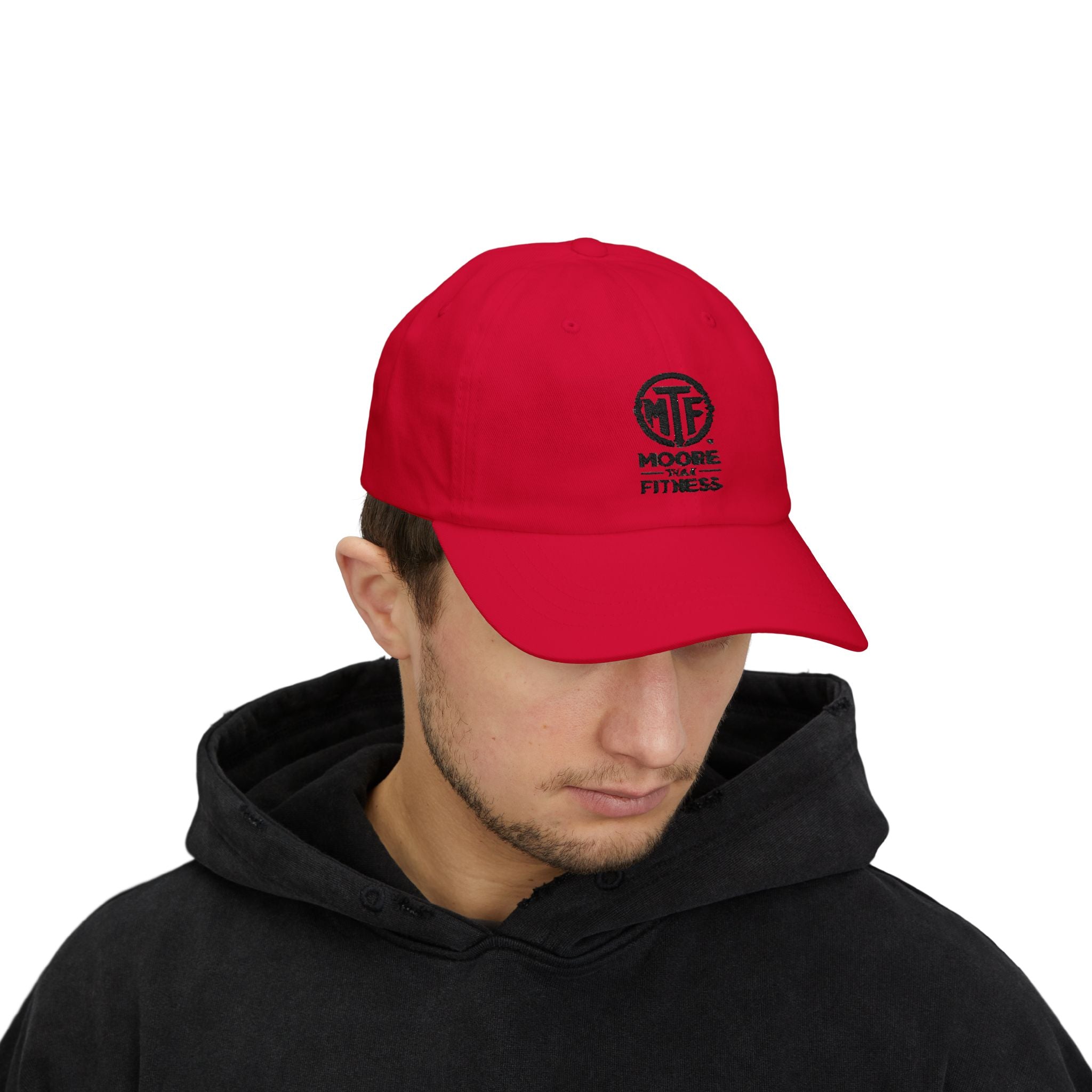 Moore Than Fitness Dad Cap – Embroidered MTF Logo Hat