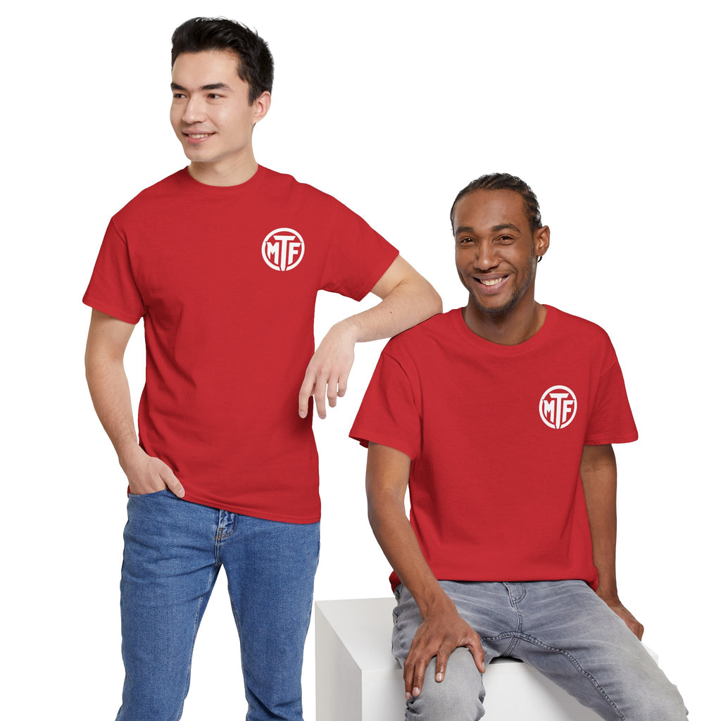 Moore Than Fitness Logo T‑Shirt — Gym Tee with MTF Emblem