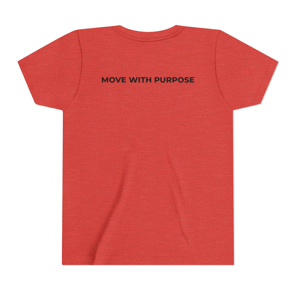 Youth Tee — Moore Than Fitness 'Become Moore' Logo Tee (Move With Purpose)