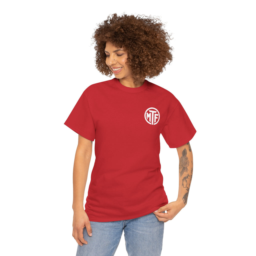 Moore Than Fitness Logo T‑Shirt — Gym Tee with MTF Emblem