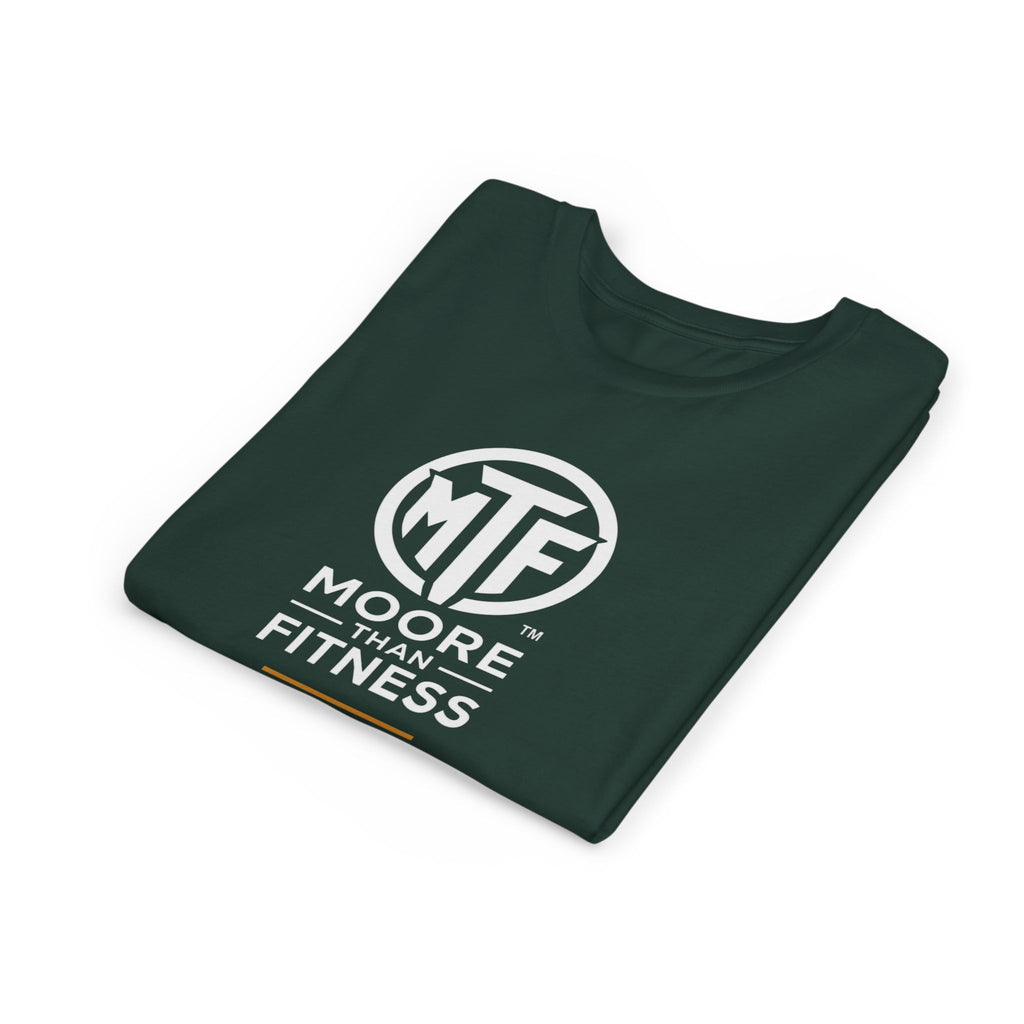 Youth Tee — Moore Than Fitness 'Become Moore' Logo Tee (Move With Purpose)