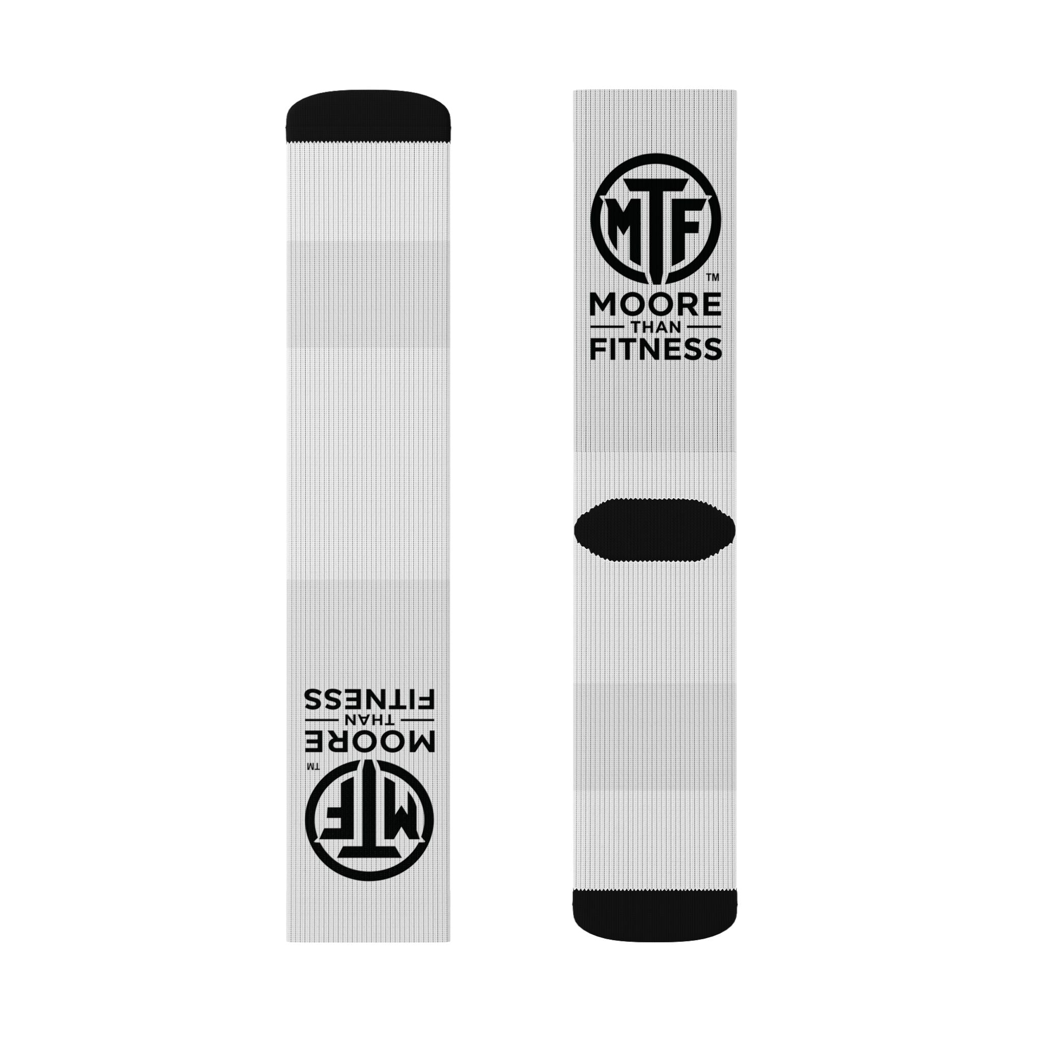 Moore Fitness Sublimation Crew Socks – Branded Athletic Performance Socks