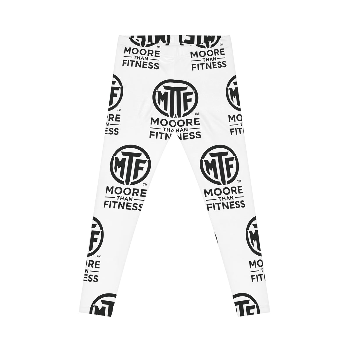 Moore Than Fitness Logo Leggings – Women's All-Over-Print Workout Leggings