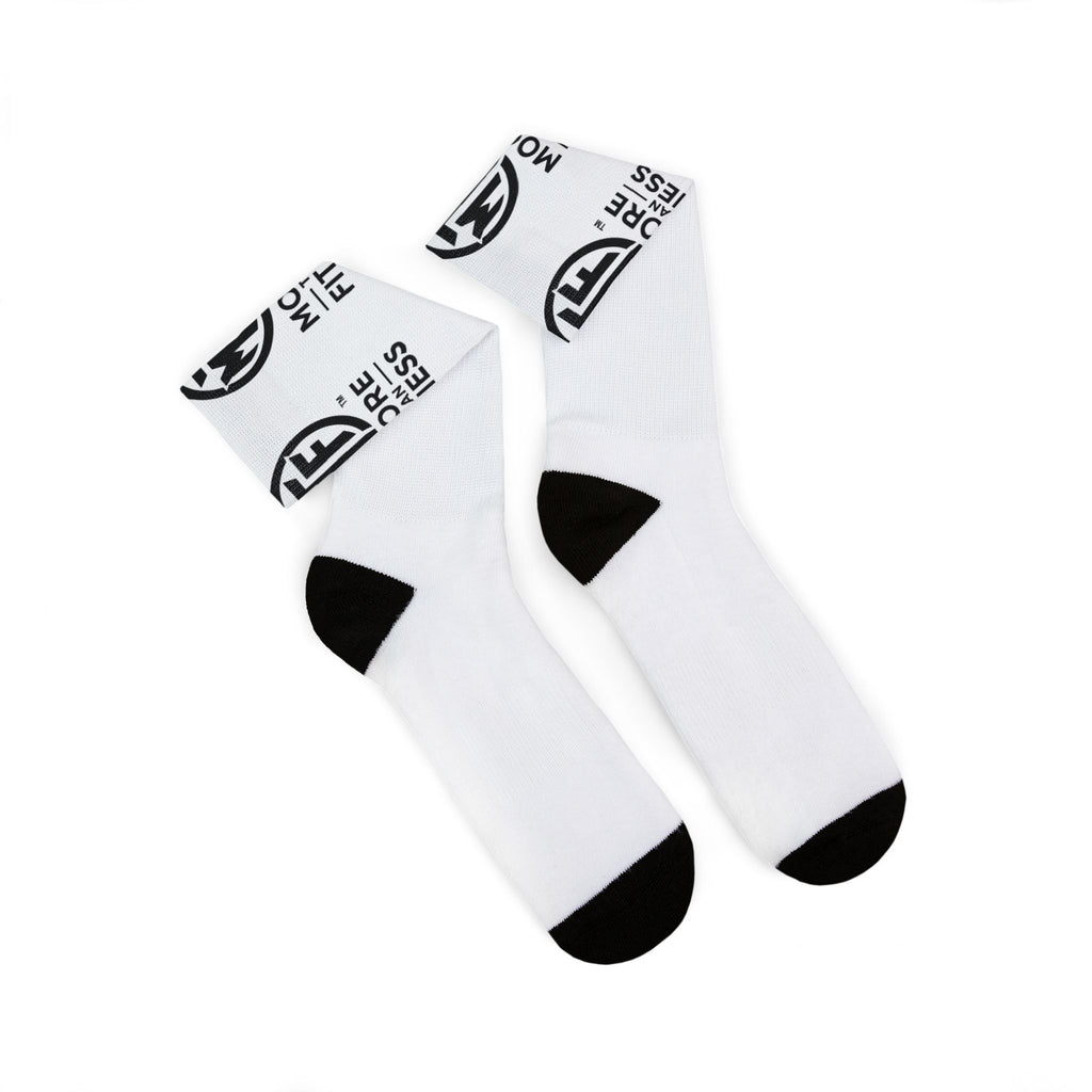 Moore Fitness Sublimation Crew Socks – Branded Athletic Performance Socks