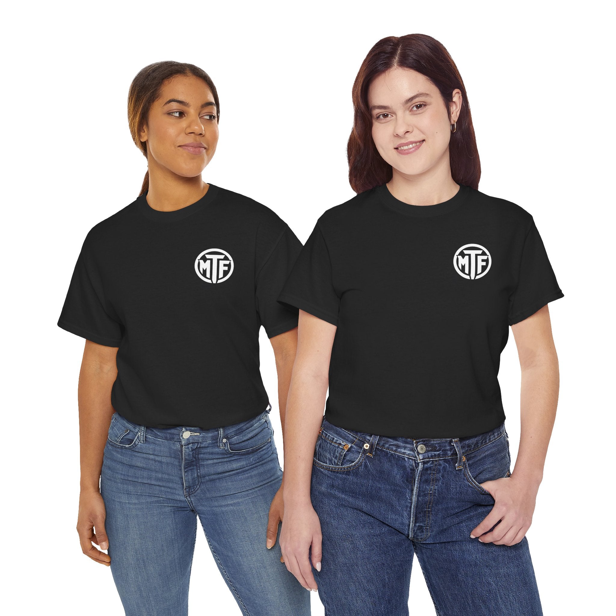 Moore Than Fitness Logo T‑Shirt — Gym Tee with MTF Emblem