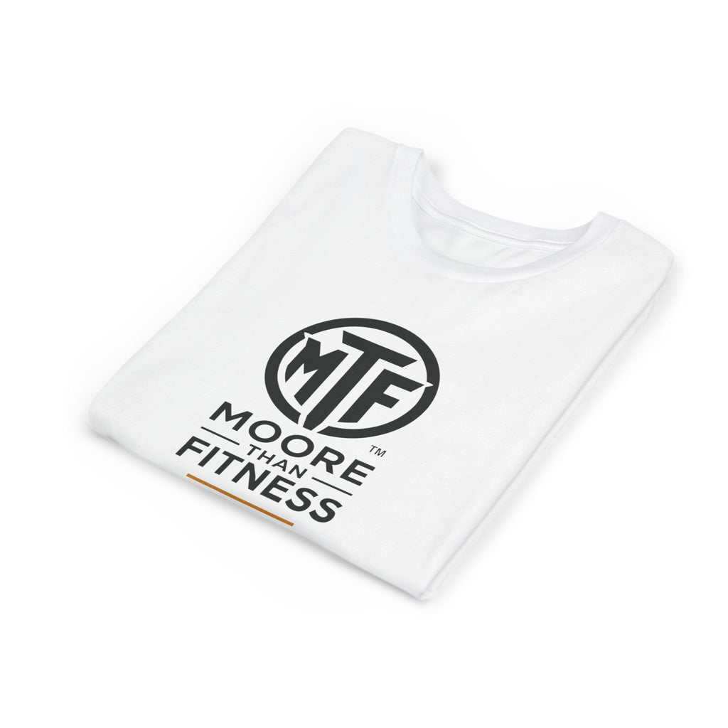 Youth Tee — Moore Than Fitness 'Become Moore' Logo Tee (Move With Purpose)