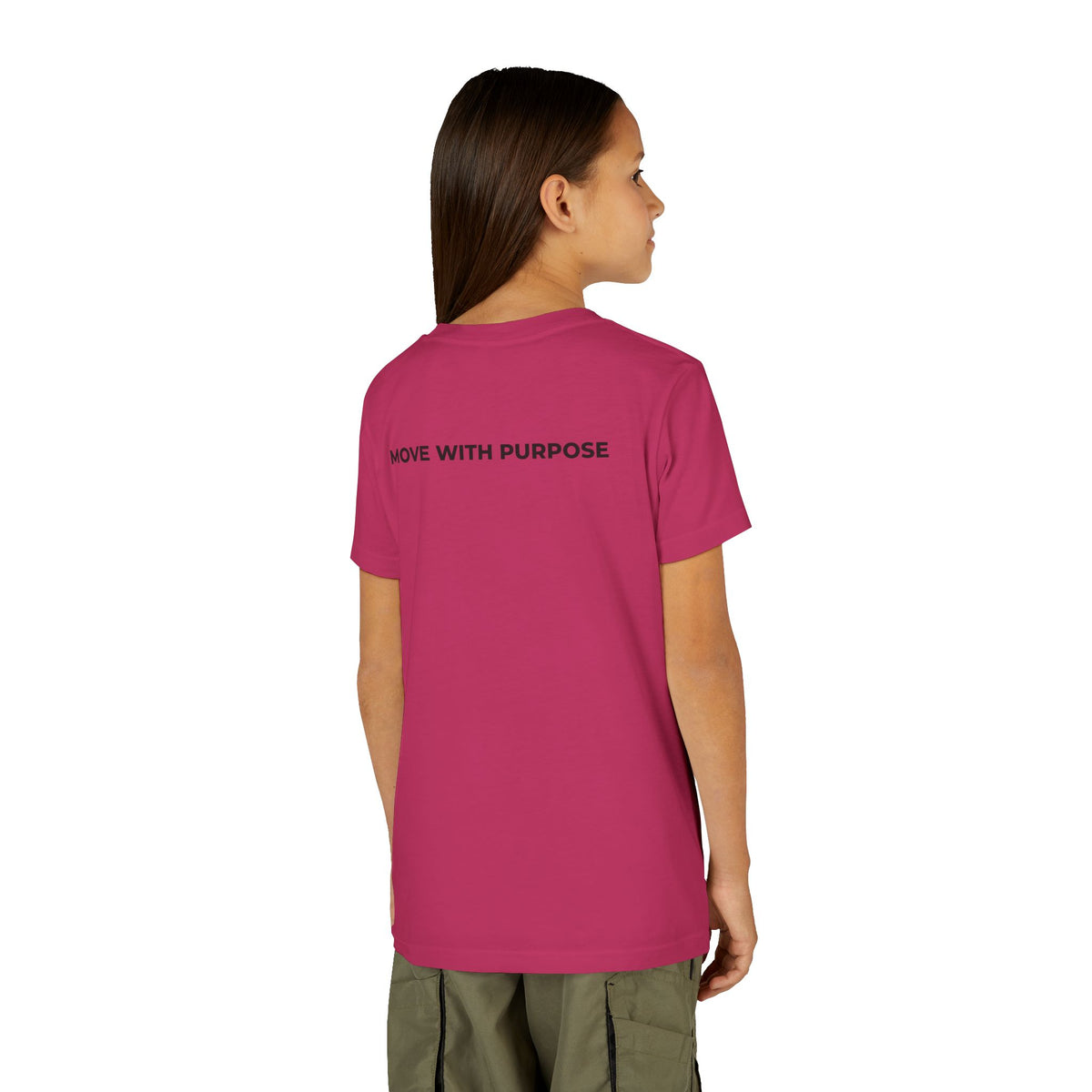Youth Tee — Moore Than Fitness 'Become Moore' Logo Tee (Move With Purpose)