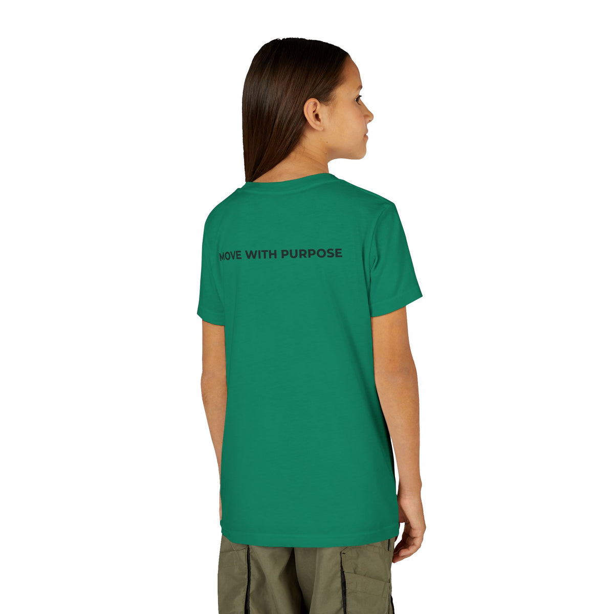 Youth Tee — Moore Than Fitness 'Become Moore' Logo Tee (Move With Purpose)