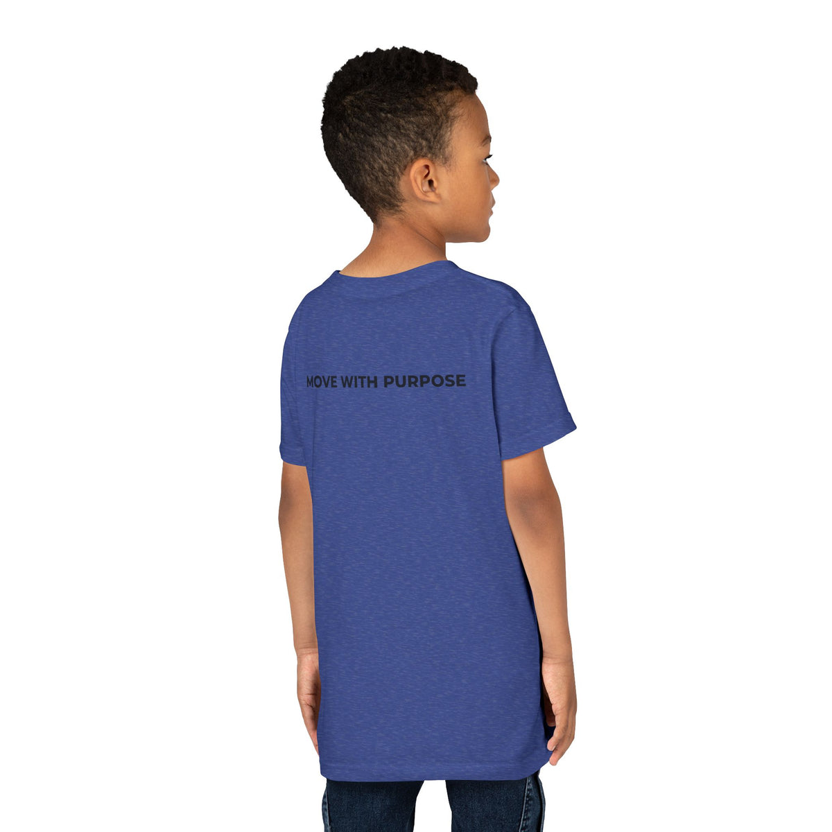 Youth Tee — Moore Than Fitness 'Become Moore' Logo Tee (Move With Purpose)