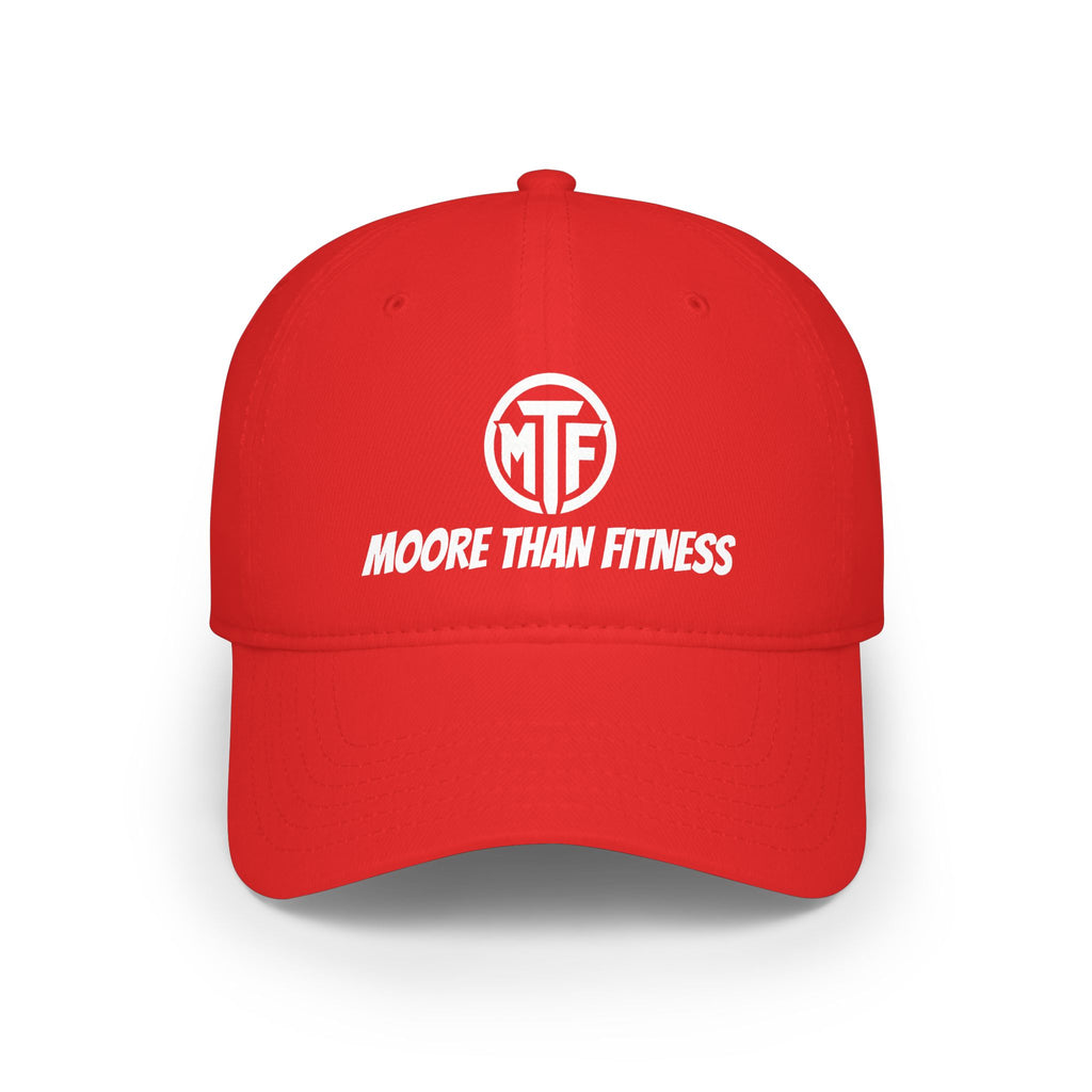 Moore Than Fitness Low Profile Baseball Cap – MTF Logo Athletic Hat