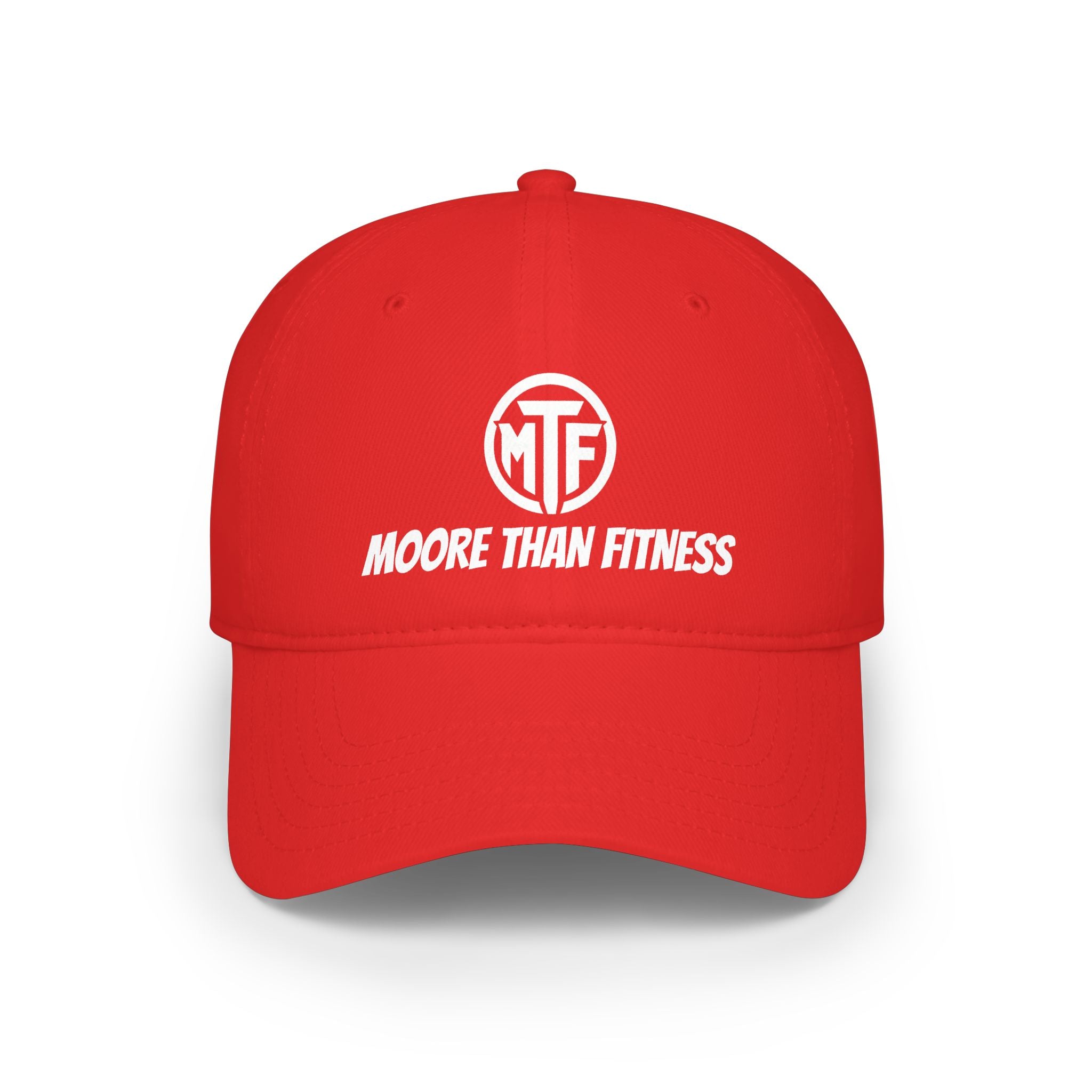 Moore Than Fitness Low Profile Baseball Cap – MTF Logo Athletic Hat