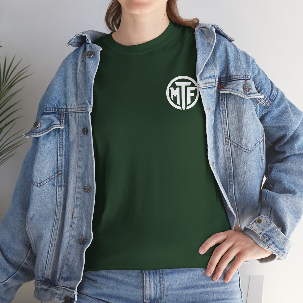 Moore Than Fitness Logo T‑Shirt — Gym Tee with MTF Emblem