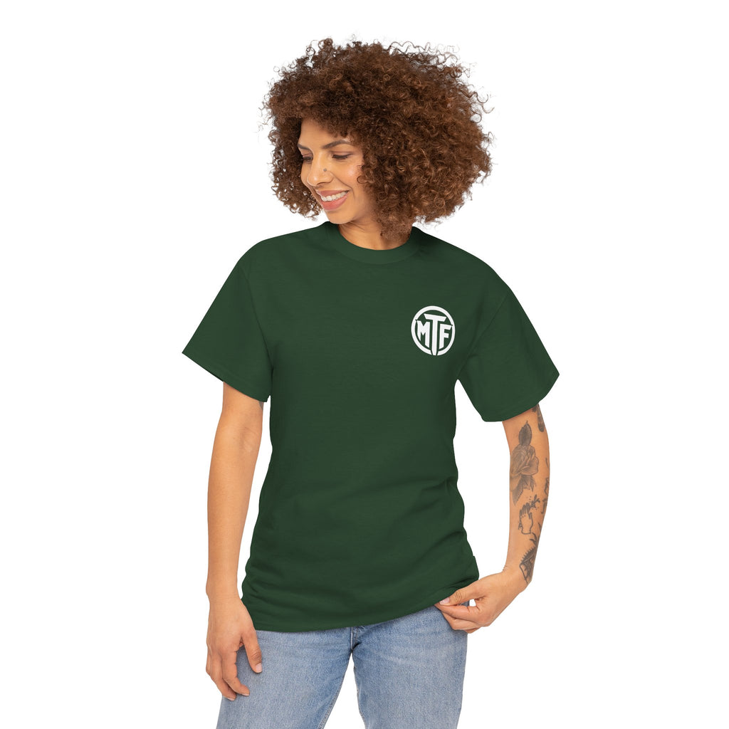 Moore Than Fitness Logo T‑Shirt — Gym Tee with MTF Emblem