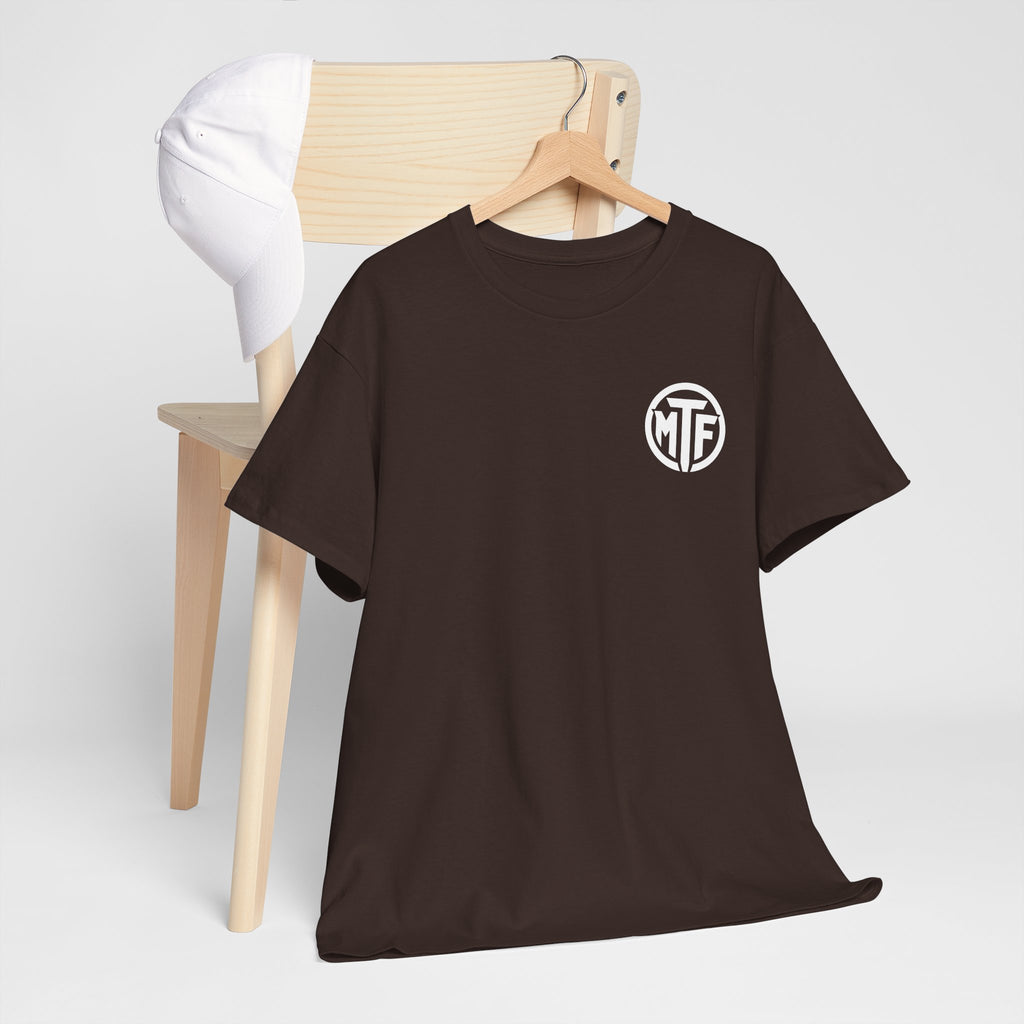 Moore Than Fitness Logo T‑Shirt — Gym Tee with MTF Emblem