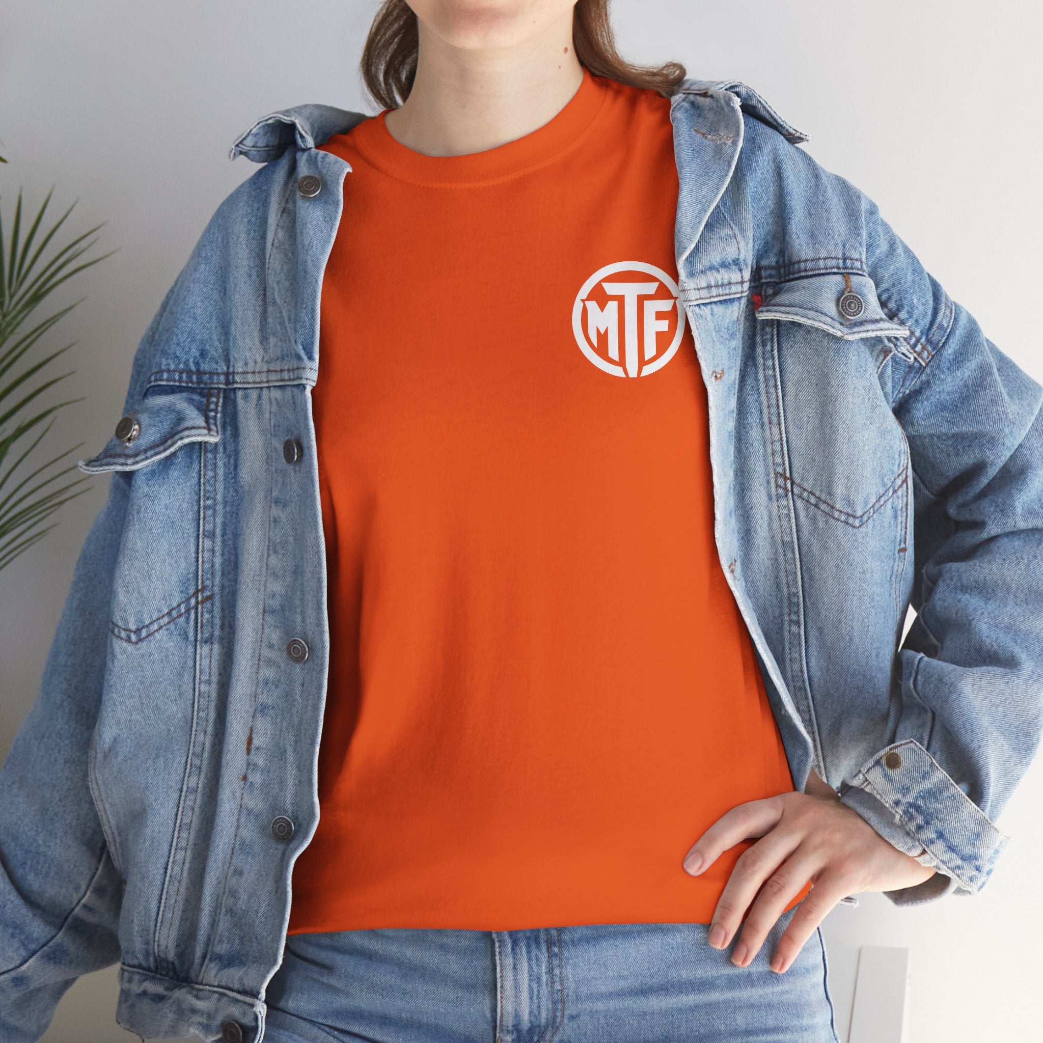 Moore Than Fitness Logo T‑Shirt — Gym Tee with MTF Emblem