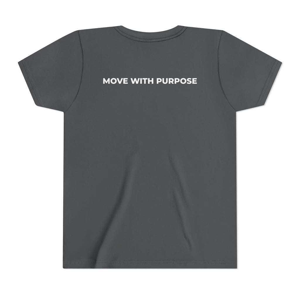 Youth Tee — Moore Than Fitness 'Become Moore' Logo Tee (Move With Purpose)