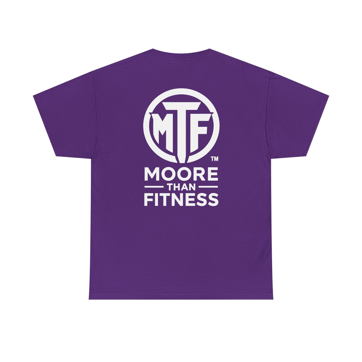 Moore Than Fitness Logo T‑Shirt — Gym Tee with MTF Emblem
