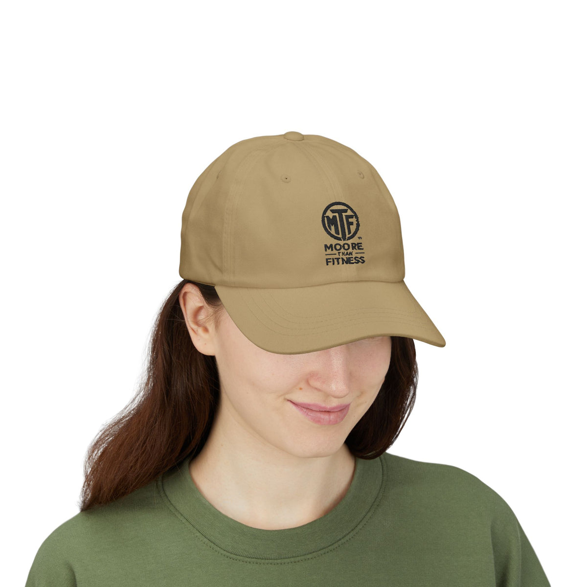 Moore Than Fitness Dad Cap – Embroidered MTF Logo Hat