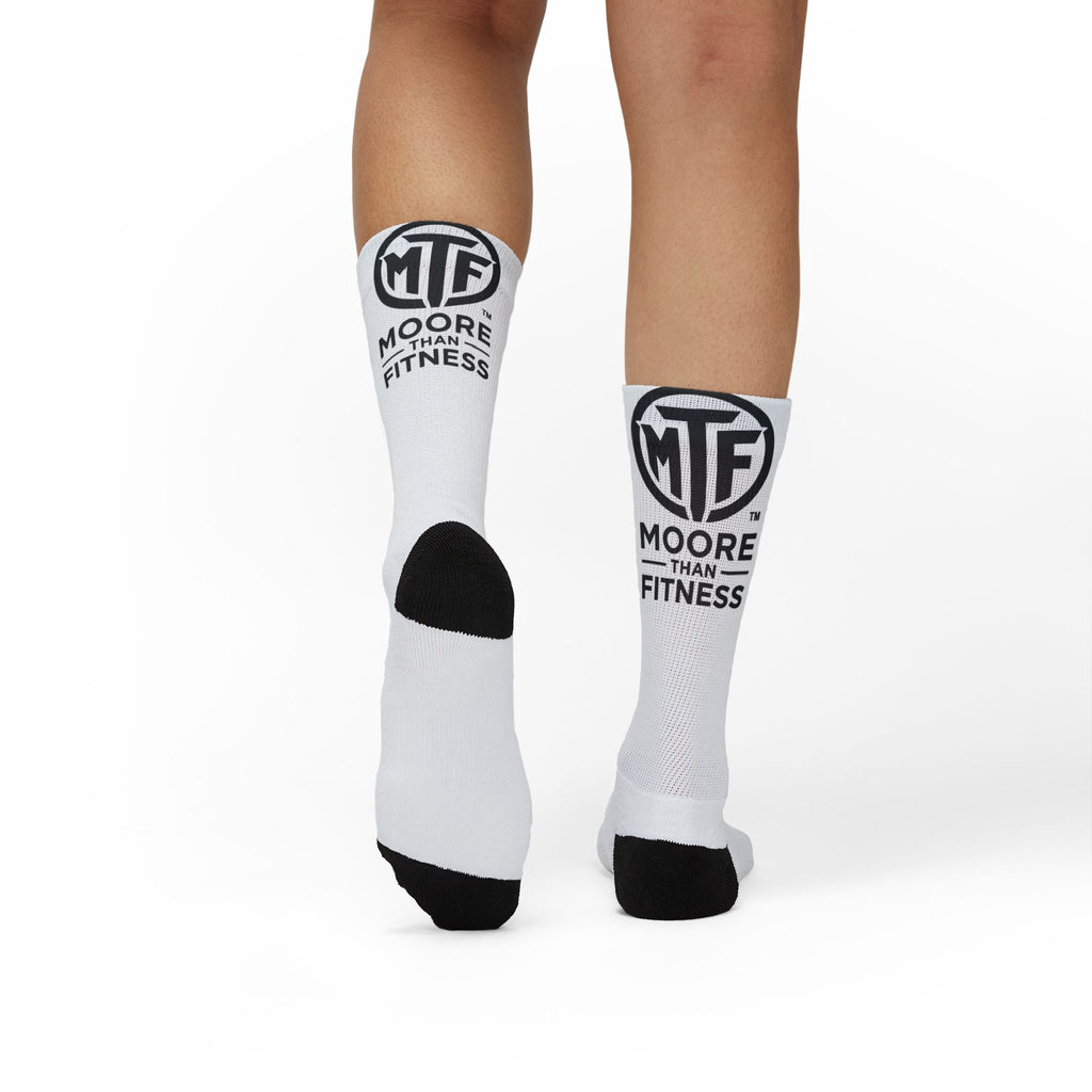 Moore Fitness Sublimation Crew Socks – Branded Athletic Performance Socks