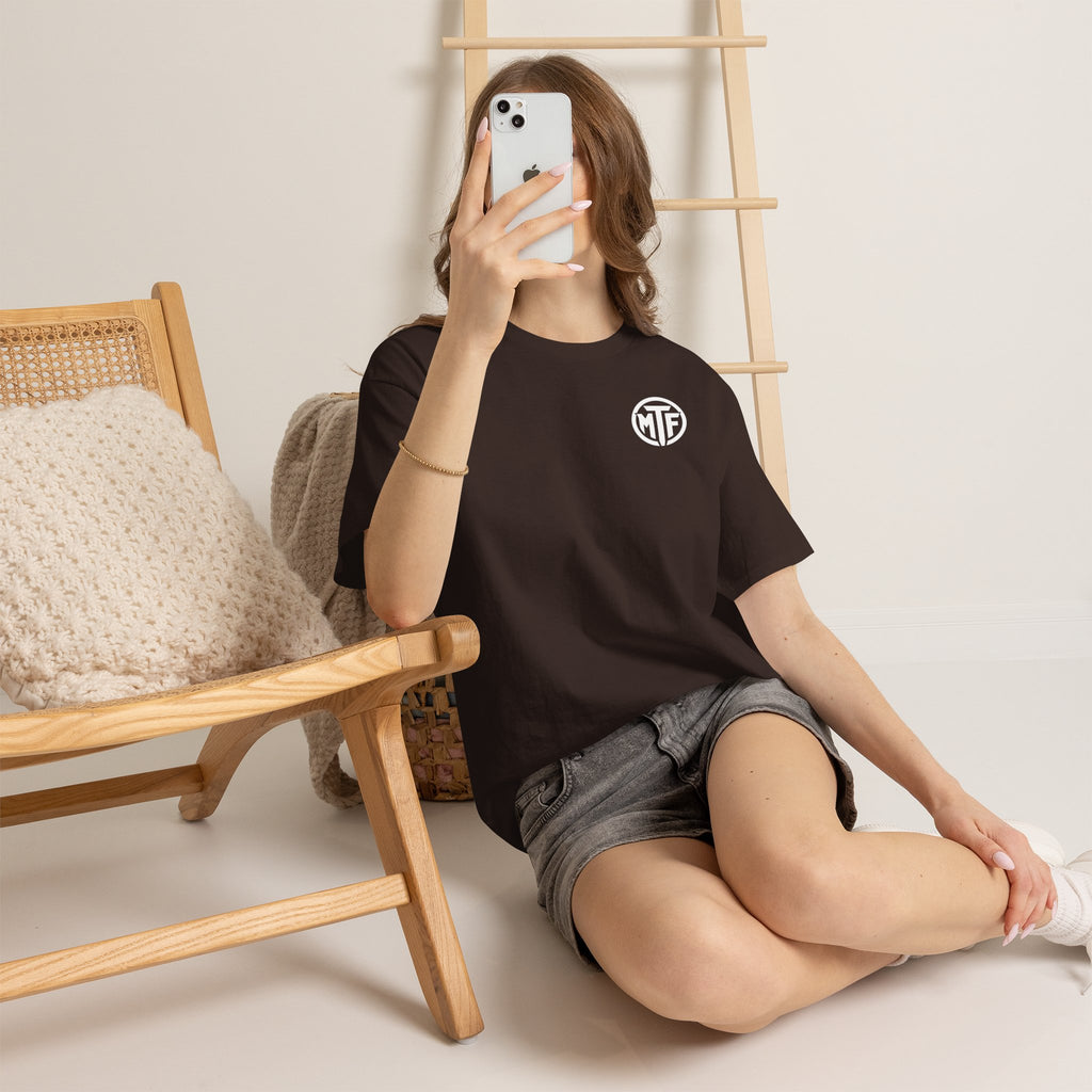 Moore Than Fitness Logo T‑Shirt — Gym Tee with MTF Emblem