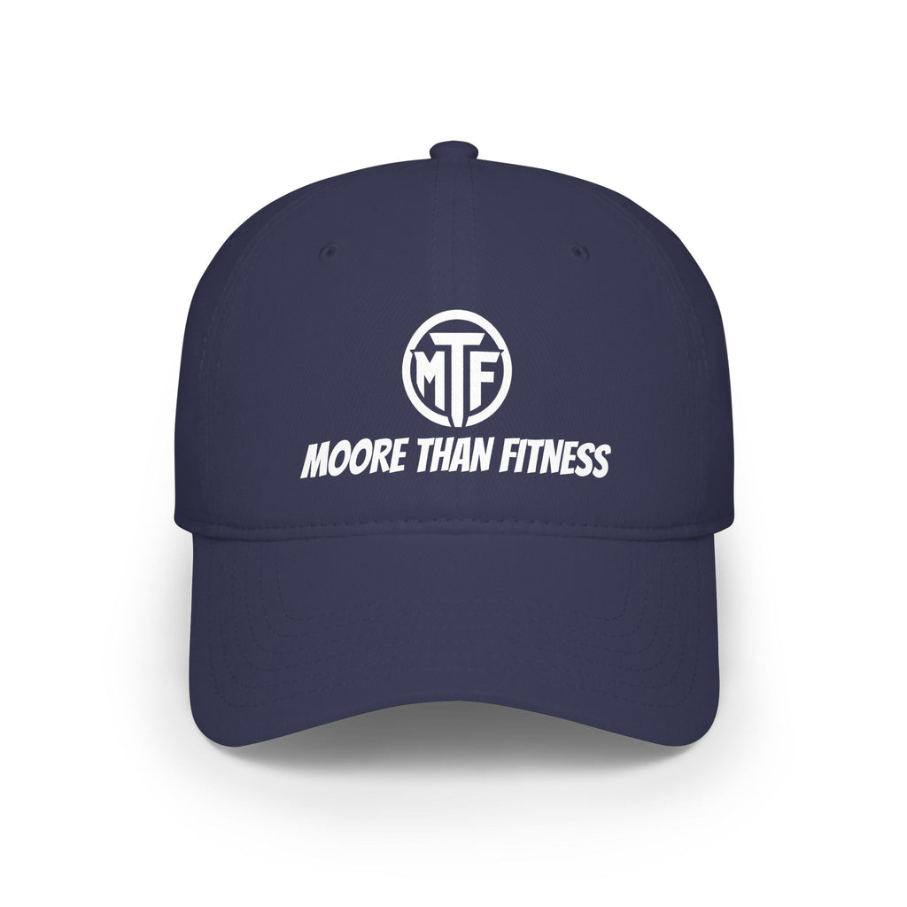 Moore Than Fitness Low Profile Baseball Cap – MTF Logo Athletic Hat